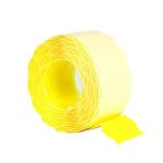 Етикети за маркиращи клещи 26x16 mm 1000 етик./ролка Жълт неон