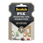 Лепяща лента Scotch Mounting Tape 331915 Монтажна двустранна 19 mm x 1.5 m