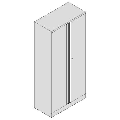 Метален шкаф Практик AM 2091 С три рафта, 91.5x45.8x199.6 cm Сив Метален шкаф Практик AM 2091 С три рафта, 91.5x45.8x199.6 cm Сив