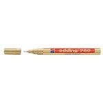 Paint маркер-тънкописец Edding 780 Объл метален връх 0.8 mm Златист