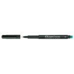 Универсален перманентен OHP маркер Faber-Castell 1513 F 0.6 mm Черен