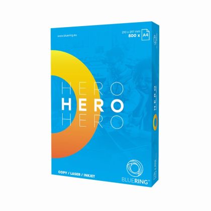 Хартия Hero Bluering A4 500 л. 80 g/m2 Хартия Hero Bluering A4 500 л. 80 g/m2